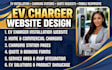 design a high converting ev charger installation and charging website