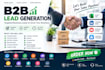 b2b lead generation, targeted business leads and email list building