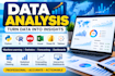 deliver expert data analysis and professional reporting