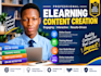 create interactive online course, training manual, user guide, elearning content