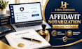 notarize your affidavit online as a remote notary