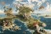 draw a custom map illustration