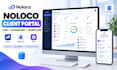 build a noloco client portal CRM dashboard workflow softr baserow