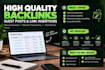 build manual guest post and link insertion backlinks