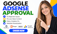 fix your website for google adsense approval and low value content