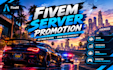 fivem server promotion, fivem rp promotion, active roleplay server advertising