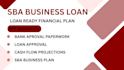 write an sba business plan and loan ready financial plan