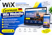 design german wix website, redesign wix website, wix studio, wix seo