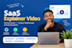 create a saas explainer video, software demo, product walkthrough and animation