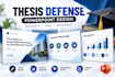 design your thesis defense and dissertation powerpoint presentation