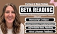 beta read contemporary romance, dark romance, cozy mystery, alpha beta reader