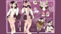 draw furry ref sheet furry reference sheet fursona character design ref sheet