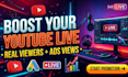 promote youtube live stream with google ads video promotion