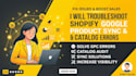 troubleshoot shopify google product sync and catalog errors