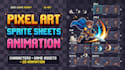 pixel art animation sprite sheet pixel art character nsfw pixel art