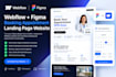 webflow figma booking appointment landing page website