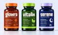 design supplement label, product label design, product packaging design