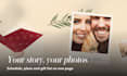 create a 3d wedding invitation website with rsvp