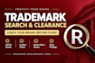 conduct a trademark search and clearance check