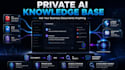 build private ai knowledge base, rag chatbot, business document assistant