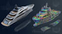 create 3d ship model, boat design, and 3d yacht modeling as a naval architect