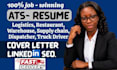 write a professional logistic, warehouse, supply chain, procurement resume