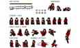create pixel art animation sprite sheets and game sprites