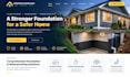 build squarespace foundation repair waterproofing basement contractor website