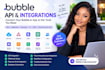 integrate apis webhooks and third party services into your bubble io app