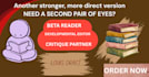 beta read, critique and developmental edit your manuscript