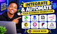 integrate wati manychat gorgias n8n mailchimp front landbot through API webhook