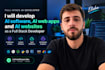 develop ai software, ai web apps and ai websites as a full stack developer