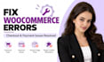 fix woocommerce errors and checkout issues