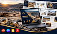 design mining investor, mineral exploration and resource presentation design