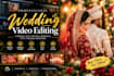 professional wedding video editing
