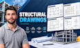 draft structural drawings, framing plans, foundation plans and details