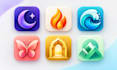 design favicon, app icon and website icon