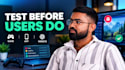 playtest your game or test your app with detailed user feedback