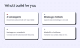 build an ai chatbot and ai voice