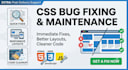 fix and customize your HTML CSS website