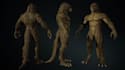 optimized poly model,unity fantasy creatures,4k pbr,game ready zombie, ps1 model