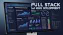 do custom website, full stack website development as full stack developer