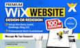 design wix studio, mobile responsive friendly website, redesign wix site SEO