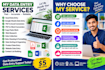 do professional data entry excel web research and PDF to excel
