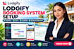 design and set up a professional lodgify vacation rental website