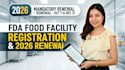 complete your fda food facility registration or renewal