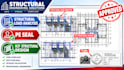usa engineer pe seal wall  removal  structural load beam calculation icf redline