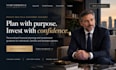 design squarespace financial planner website advisor investment website