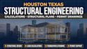 provide houston texas structural engineering, plan calculation