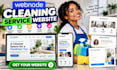 design a webnode cleaning service website for your business